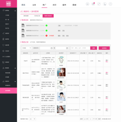 微游戲后臺網(wǎng)頁界面設(shè)計 優(yōu)化電子產(chǎn)品體驗(yàn)的關(guān)鍵要素